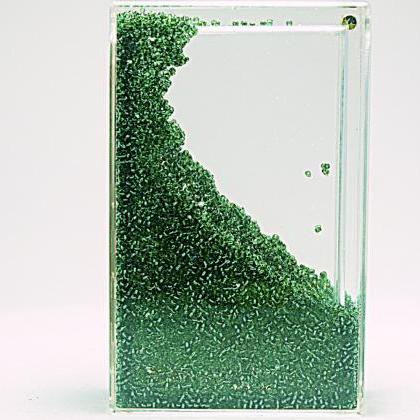 Milanblocksnew Perspective Acrylic Bead Green..