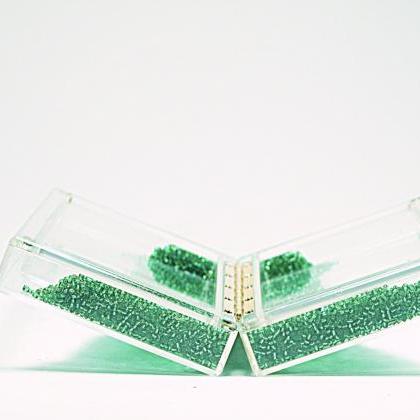 Milanblocksnew Perspective Acrylic Bead Green..
